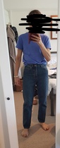 These vintage straight jeans - dire or ok? (pic)
