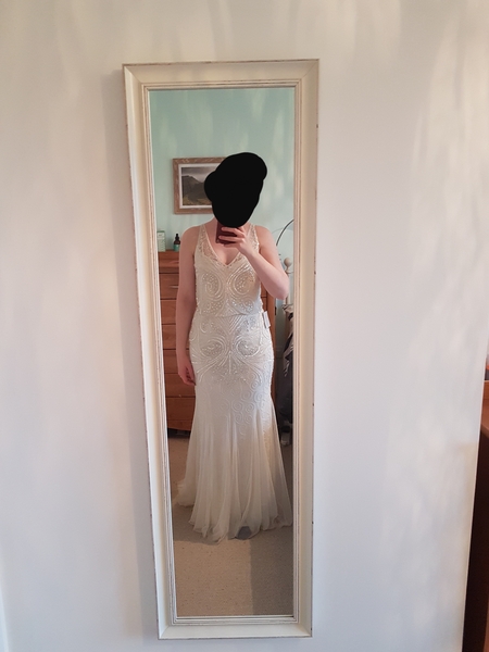 Had to go wedding dress shopping alone- come and tell me what you think!