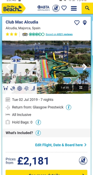 Is it too late to book a holiday for Monday?