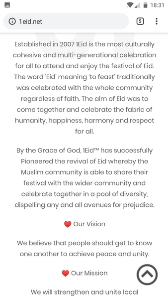 Non Muslims celebrating Eid al Fitr