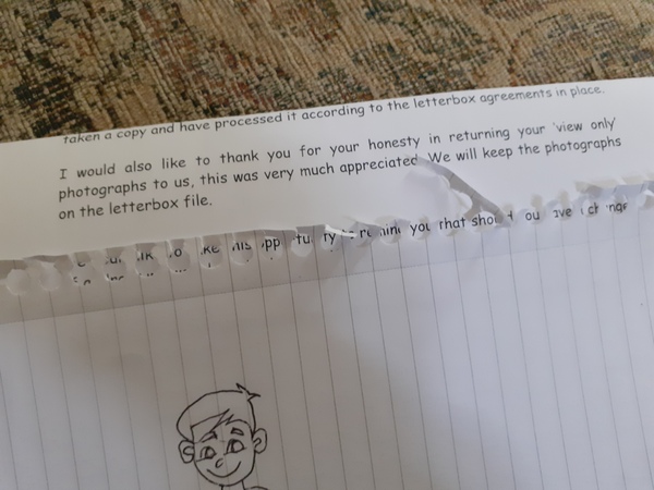 Letterbox service has messed up!