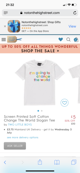“Gonna Change the World” t shirt