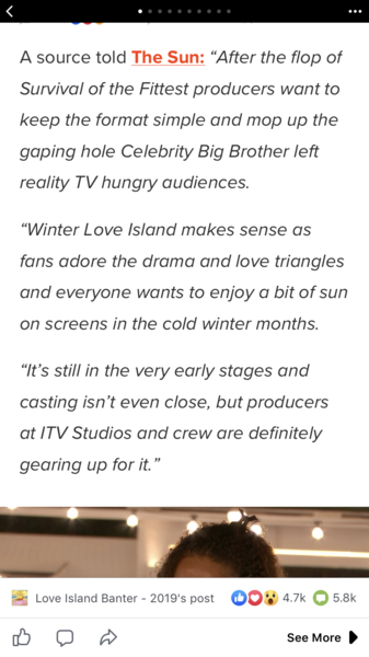 Love Island Thread 6 - Maura’s nether report, wet with a chance of popsicles