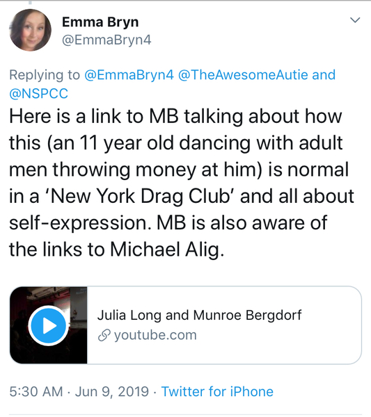 Convicted paedophile lusts over Desmond (the amazing one) [trigger warning for obvious reasons]