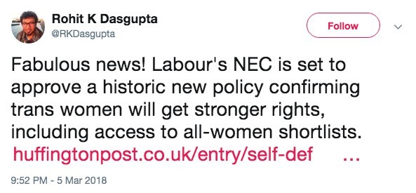 Straight Man elected as Labour LGBT Officer 😂