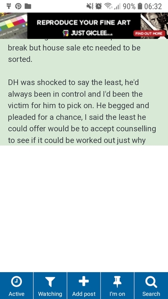 MASSIVE ADS halfway down the thread page