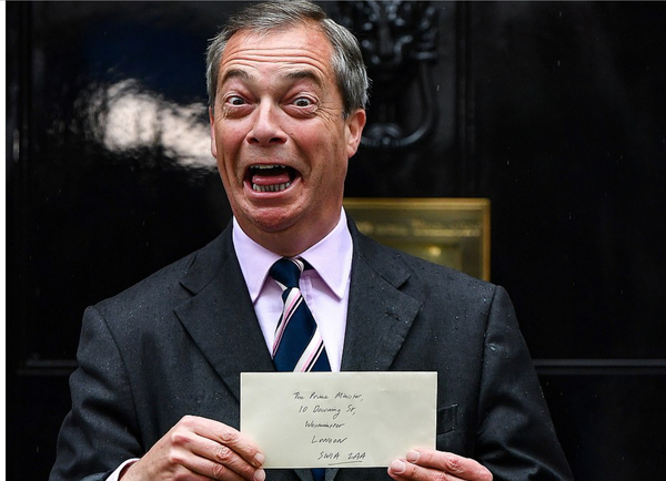 We won’t get Farage as PM, will we?!