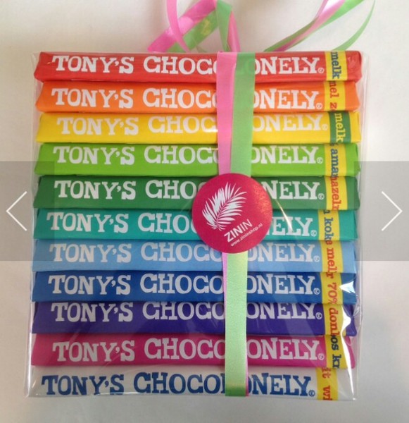 To be addicted to Tony’s Chocolonely chocolates