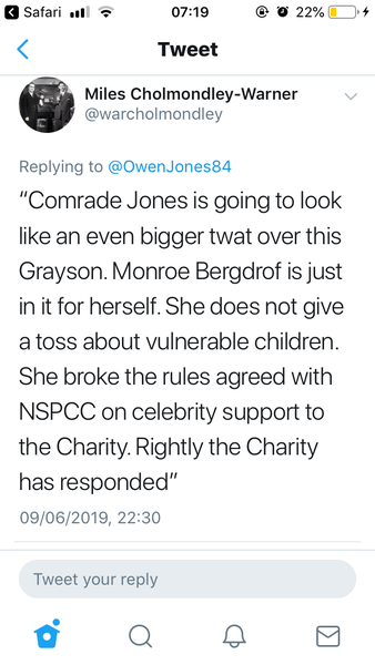 Munroe - Childline 's first LGBT+ campaigner.