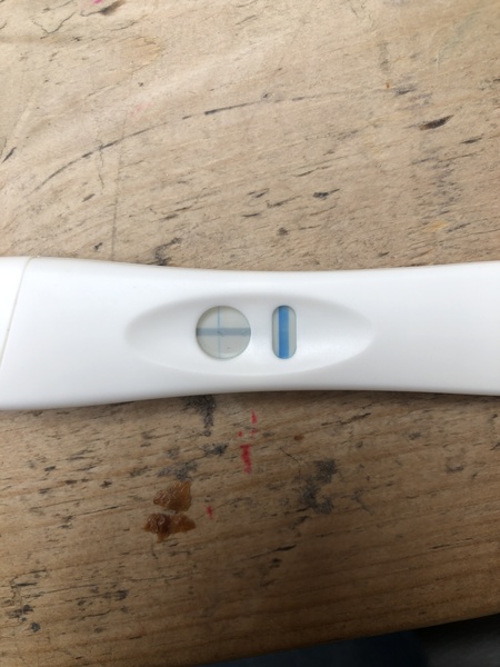 Did anyone have a line like this on a Sainsbury test and actually were pregnant?