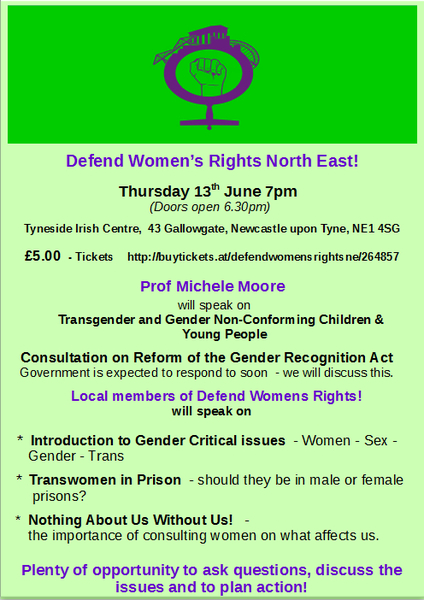 Attempts to cancel Michelle Moore talk happening