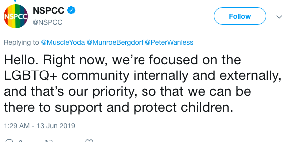 Munroe - Childline 's first LGBT+ campaigner.