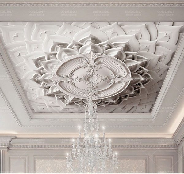 Wallpaper on ceilings. Bad idea?
