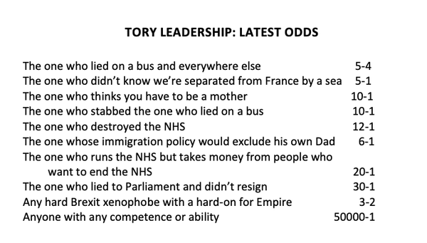 Westministenders: Another Thread, another Shit Show. Its Trump Week