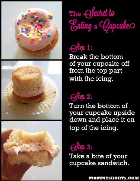To think cupcakes are all fur coat and no knickers?
