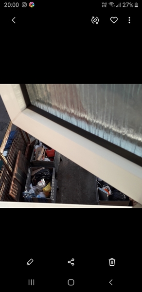 To never open my kitchen window? See pic