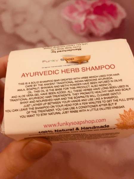 Solid shampoo NOT LUSH