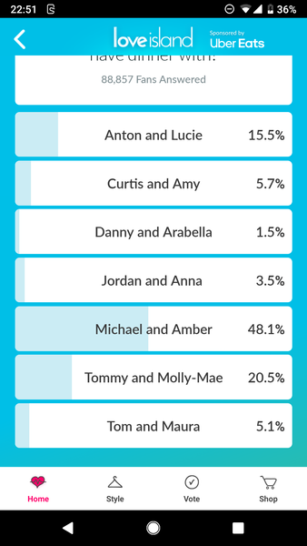 LOVE ISLAND THREAD 11 - it's arsehole Wednesday!