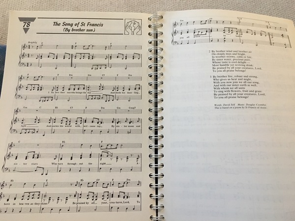 To have bought a copy of 'come and praise'...