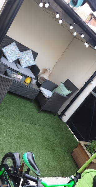 AIBU to hate our tiny north-east facing paved ‘garden’?
