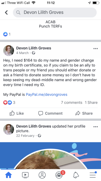 The sheer entitlement of the TRA movement...