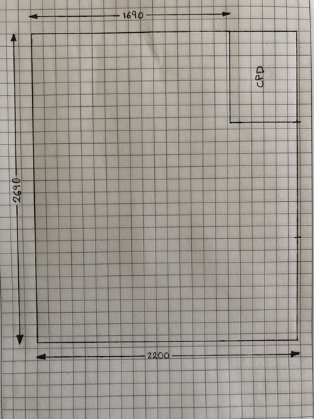 HELP with small bathroom, would like bath and shower