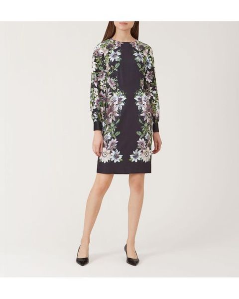Unusual but lovely dress for October registry wedding