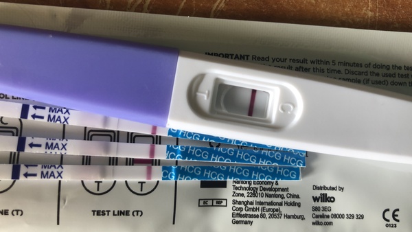 Trying for a baby - pregnancy test