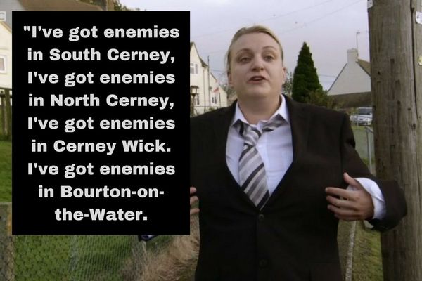 To remind you all to think carefully before moving to a village...