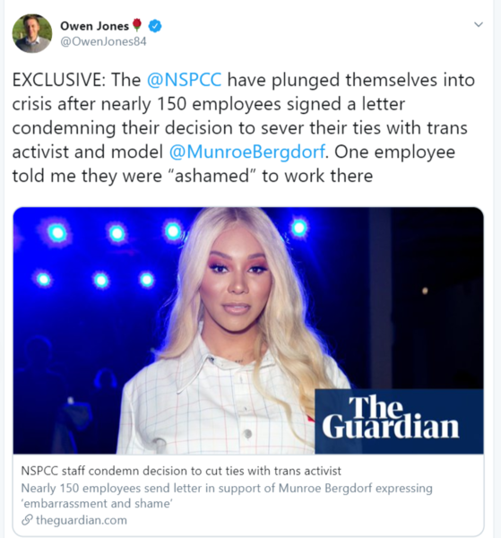 Munroe - Childline 's first LGBT+ campaigner.