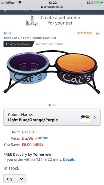 Non-spill water bowls