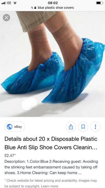 Mother-in-Law insistent on not taking off shoes...