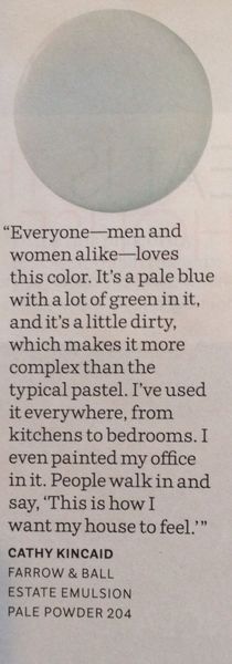 Your favourite duck egg blue?
