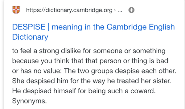AIBU about the word ‘horrid’