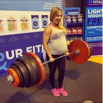 Pregnant and just lifted something heavy