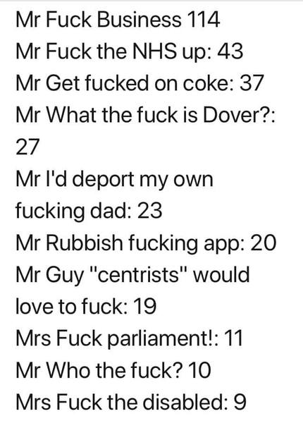 Westministenders: Hustings and Humilation