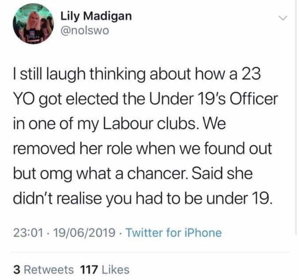 Lily Madigan ‘still laughs’ about 23-yr-old losing under-19s officer role