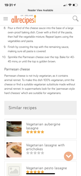 Who was being unreasonable - vegetarian or host?