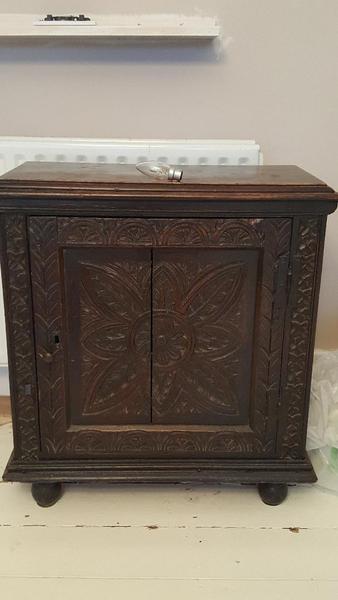 Who can tell me anything about my new vintage cupboard? (pic)