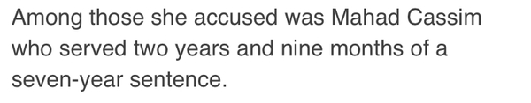 Rape cases in front of a jury.