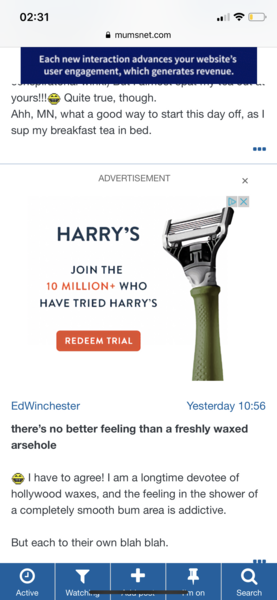 I’ve grown all my pubic hair back and I love it!