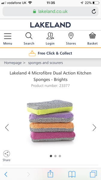 Washable / reuseable kitchen cloths (boring sorry)