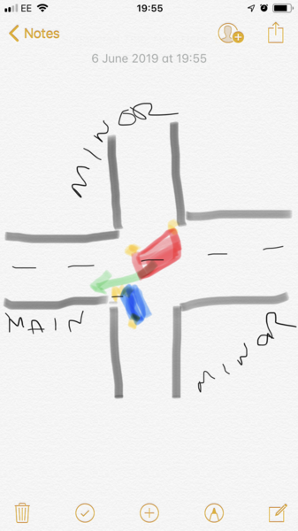A driving one (with diagram)