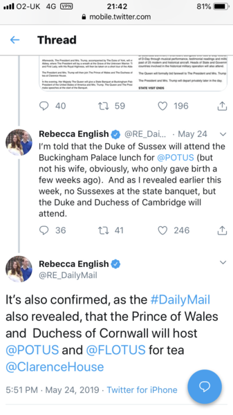 Royal style & gossip: a visit from He Who Must Not Be Named