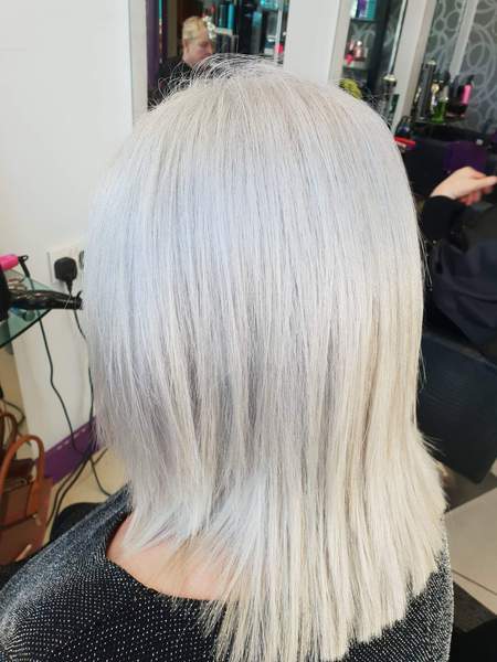 I did it. I went grey.