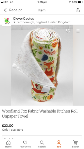 Washable / reuseable kitchen cloths (boring sorry)