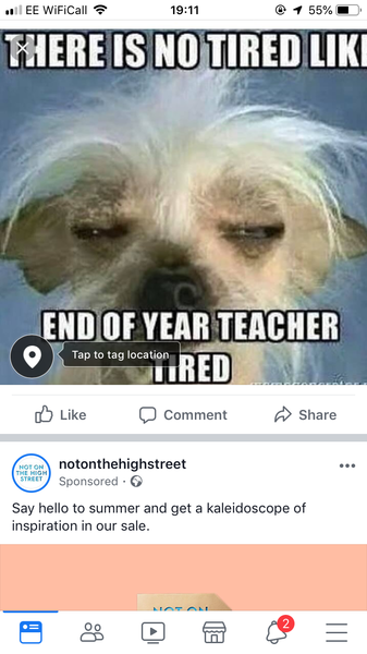To feel the rage with “teacher tired” posts