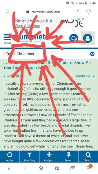 I've Finally Given In And Gone Modern. Show Me Your Tinsel-Less Trees?