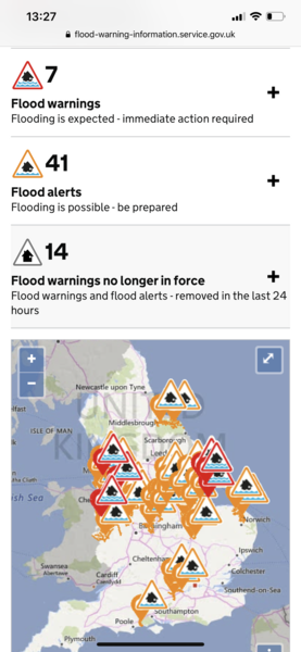 Rain warnings galore Mon-Thurs this week.