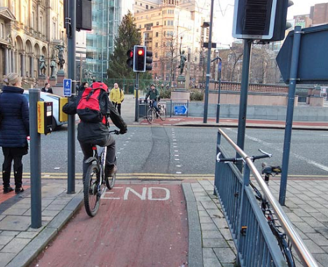 Why don’t some cyclists use the designated cycling lanes?